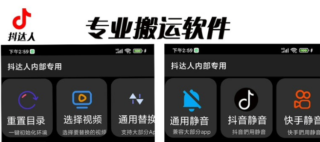 对外收费699抖音傻瓜式一键搬运，起号专用5分钟一个视频《软件+详细教程》-失落博客