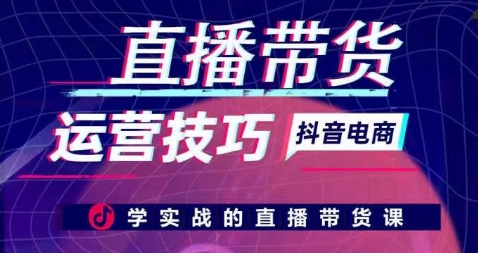直播带货运营技巧，学实战的直播带货课-失落博客