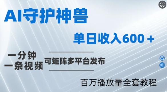 制作各省守护神，100多W播放量的视频只需要1分钟就能完成【揭秘】-失落博客