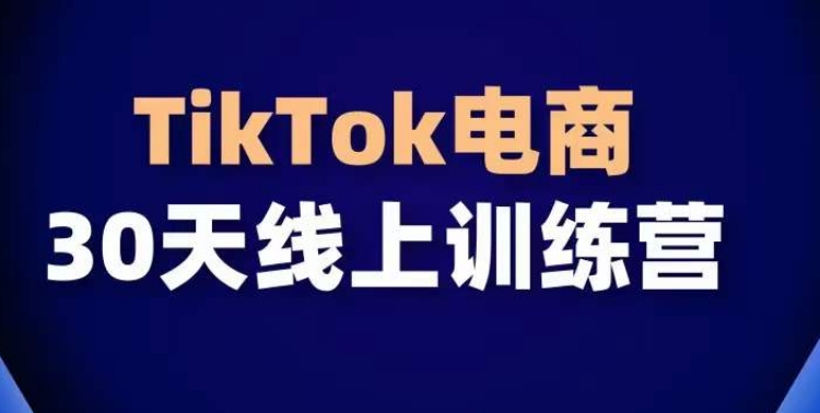 TikTok电商带货30天线上课，不可错过的全球流量洼地！-失落博客