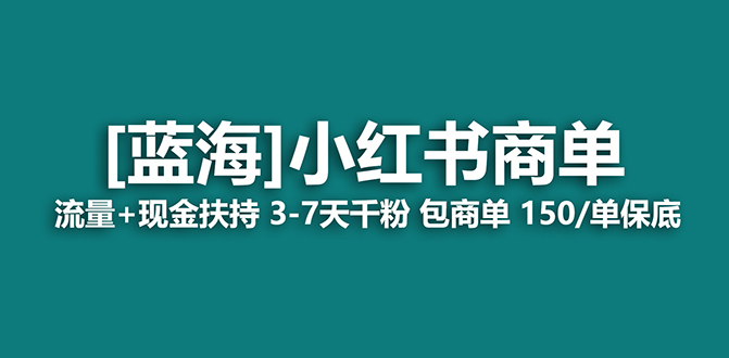【蓝海项目】小红书商单！长期稳定 7天变现 商单一口价包分配 轻松月入过万-失落博客