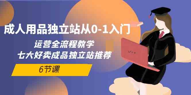 （10082期）成人用品独立站从0-1入门，运营全流程教学，七大好卖成品独立站推荐-6节课-失落博客