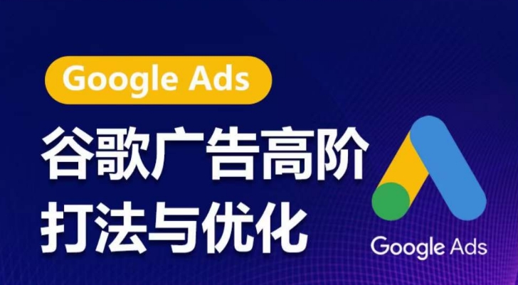 谷歌广告高阶打法与优化，凝结行业精华的谷歌广告体系课程，带你抓住流量红利，最大化ROI-失落博客