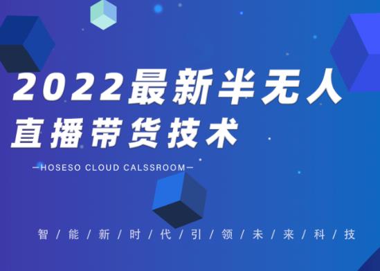 2022最新抖音半无人直播带货技术及卡直播广场玩法，价值699元-失落博客